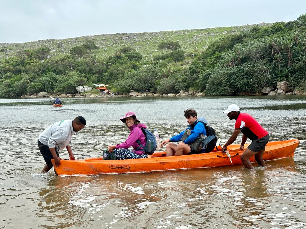 Canoeing on the Wild Coast